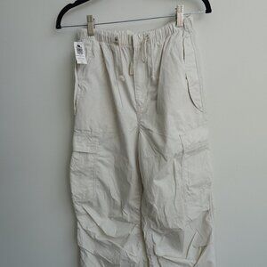 TNA Squad Pocket Parachute Pants NWT
